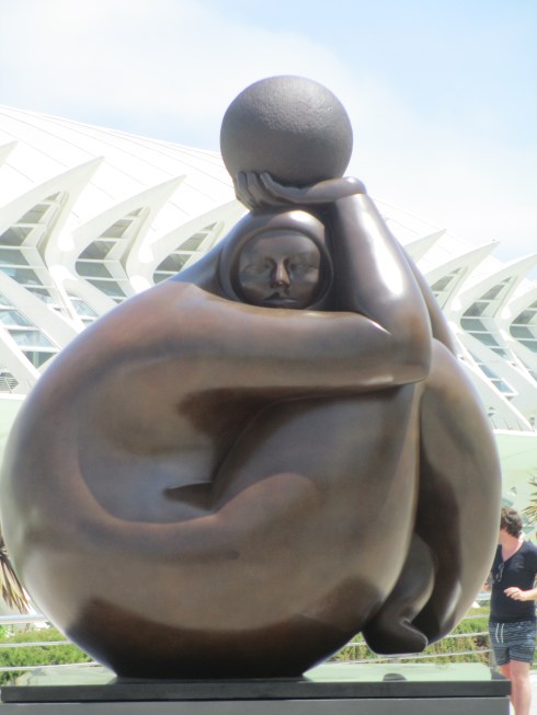 One of a number of exhibits at the City of Arts and Sciences