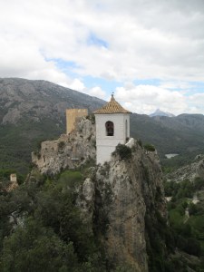 Iconic Guadalest bell tower