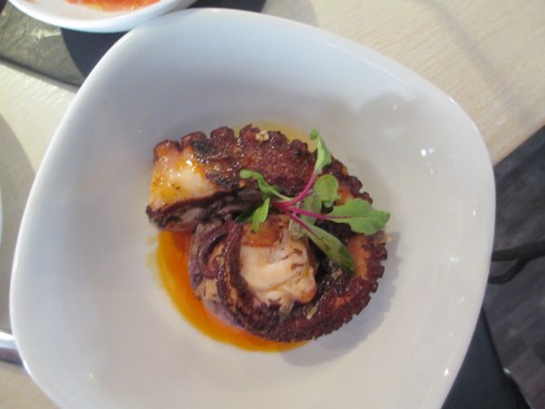 Grilled octopus